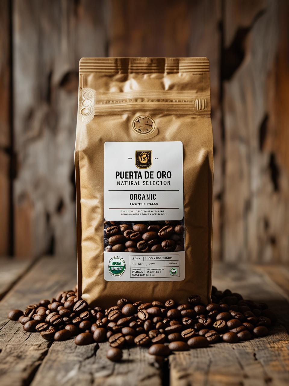 CAFÉ 100% ECOLÓGICO – PUERTA DE ORO SELECCIÓN NATURAL (250 GRAMOS)